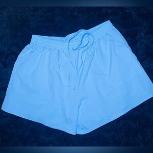 Women’s Light Blue Plus Size Summer Shorts Size‎ XXL